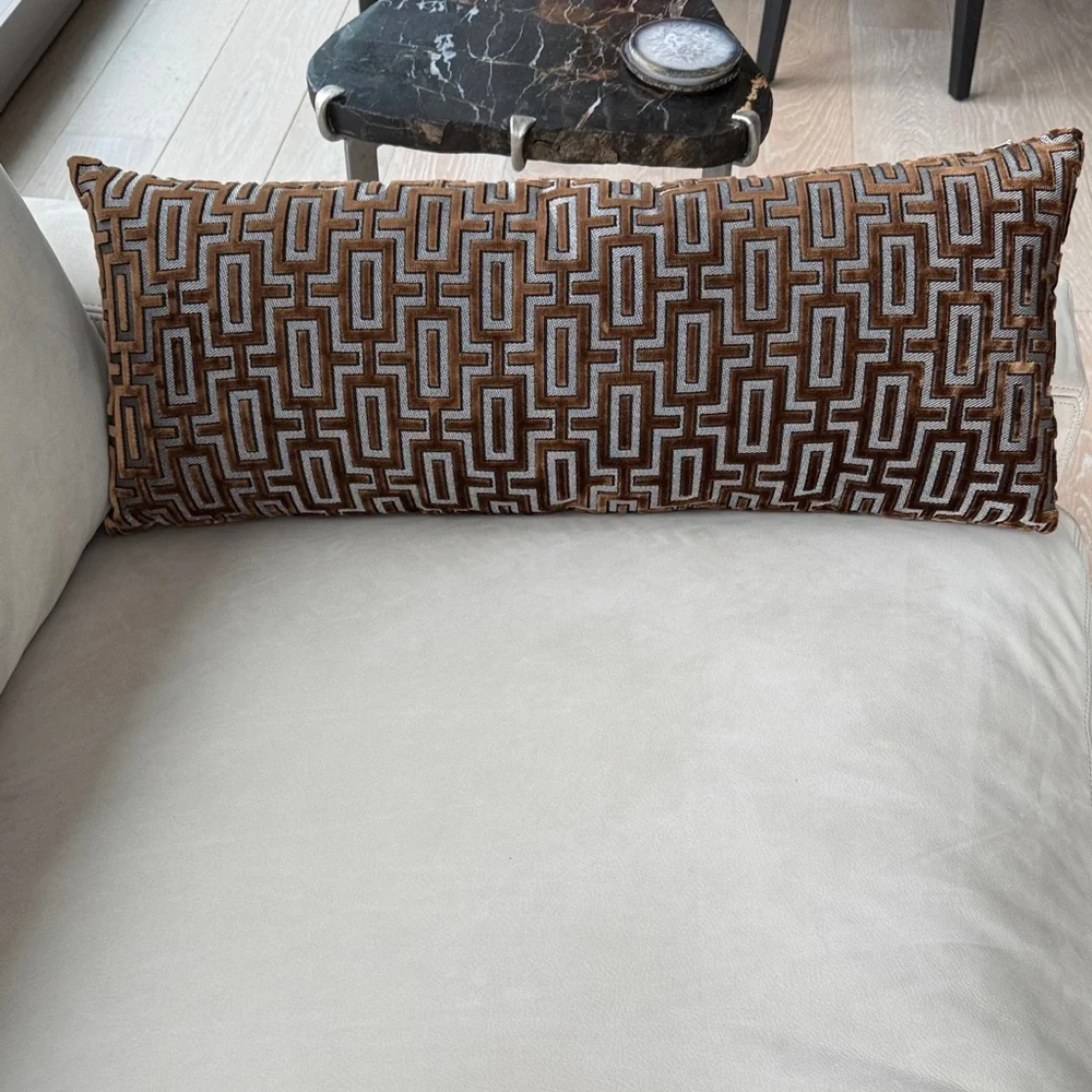 2 D.V. KAP HOME inspired Bergman Decorative Feather/Down Lumbar Pillows